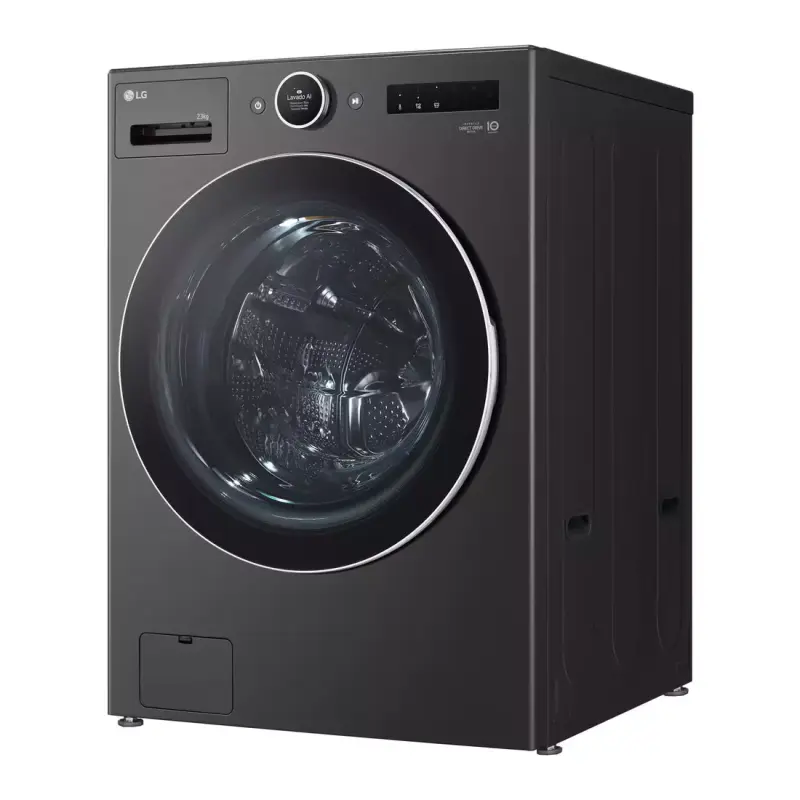 CENTRO DE LAVADO LG DE 23KG A GAS COLOR NEGRO WM23B/DF74B